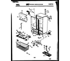 Gibson FV16F5WSFD cabinet parts diagram