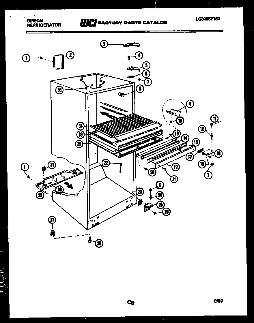 Shelves and supports