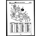 Gibson AS10C6STNA electrical and air handling parts diagram
