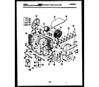 Gibson AK18E6RTBA electrical and air handling parts diagram