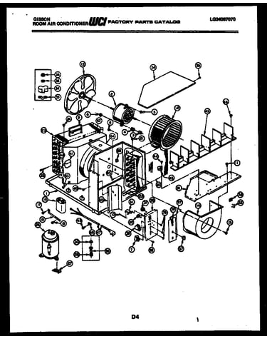 Electrical and air handling parts