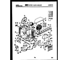 Gibson AK13E8RTBA electrical and air handling parts diagram