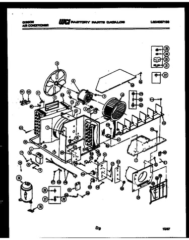 Electrical and air handling parts