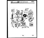 Gibson AL08C4ETBA electrical and air handling parts diagram