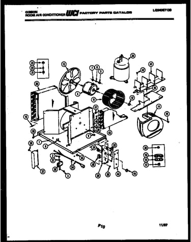 Electrical and air handling parts