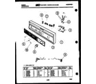 Gibson SC24C7DTLC console and control parts diagram