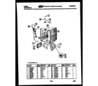 Gibson SC24C7WTLC tub and frame parts diagram