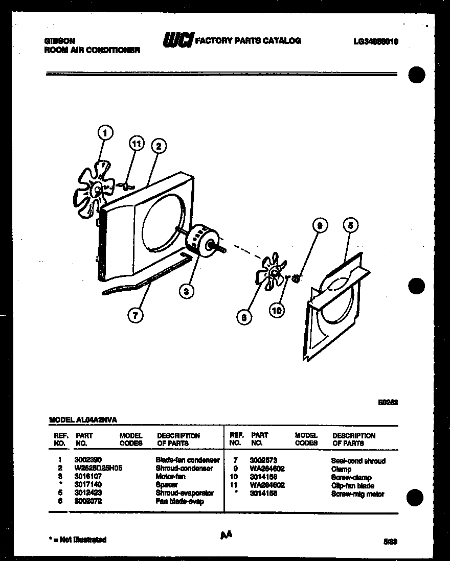 Air handling parts
