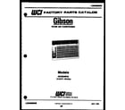 Gibson AK22E4RVA cover page diagram