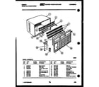 Gibson AK22E4RVA cabinet parts diagram