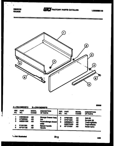 Drawer parts