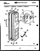 Freezer door parts