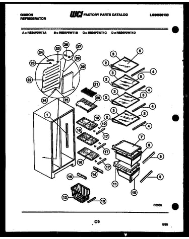 Shelves and supports