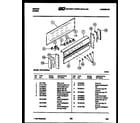 Gibson CEC1S3WSAC backguard diagram