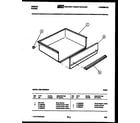 Gibson CEC1S3WSAC drawer parts diagram