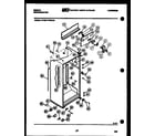 Gibson RD17F9WU3A cabinet parts diagram