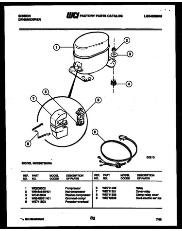 Compressor parts