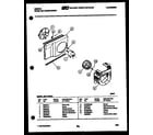 Gibson AM11C4EVA air handling parts diagram