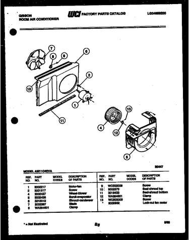 Air handling parts