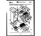 Gibson RD21F6WT3A cabinet parts diagram