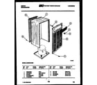 Gibson MC50S7GUNB cabinet and control parts diagram