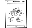 Gibson MC50S7GUNB water and condensing parts diagram