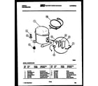 Gibson MC50S7GUNB compressor parts diagram