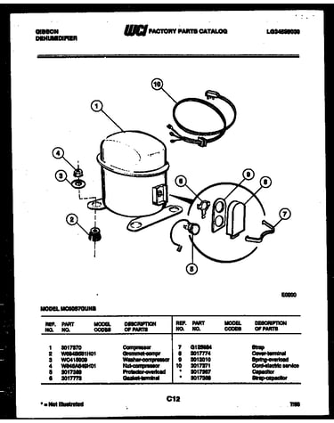 Compressor parts