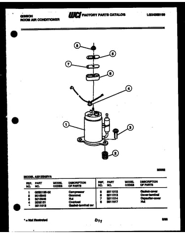 Compressor parts