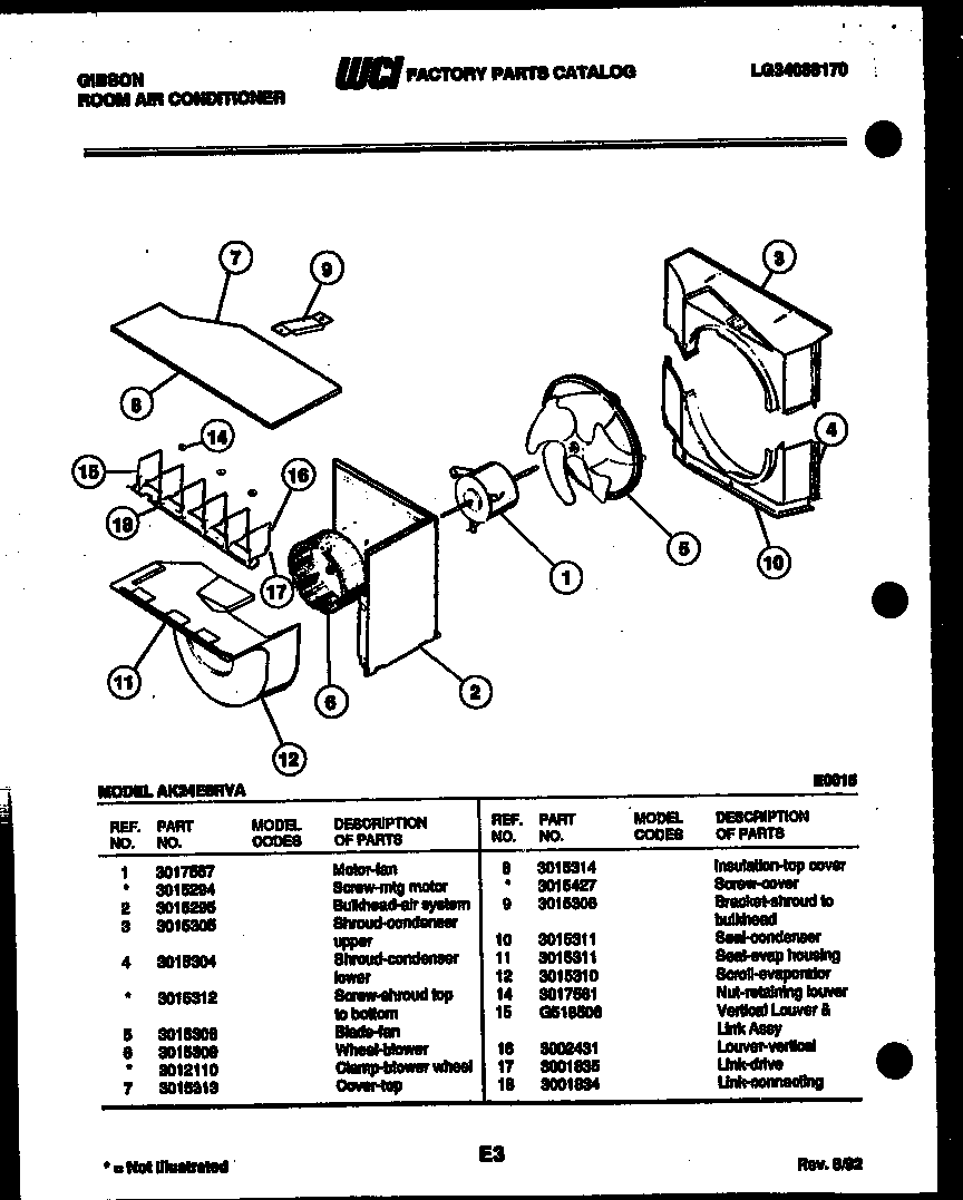 Air handling parts