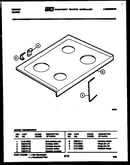 Cooktop parts