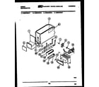 Gibson RS22F9WS1D ice dispenser diagram