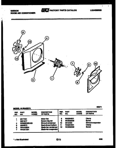 Air handling parts