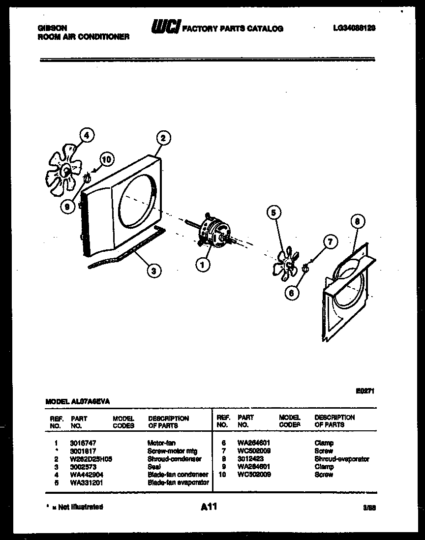 Air handling parts