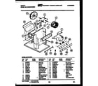 Gibson AS10C4SVA electrical and air handling parts diagram