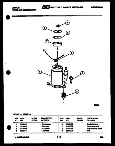 Compressor parts
