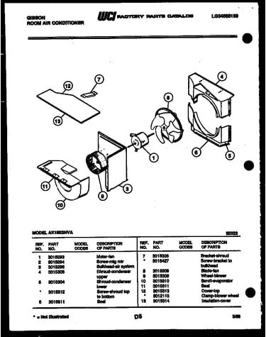 Air handling parts