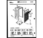 Gibson MC30S7GUNB cabinet and control parts diagram