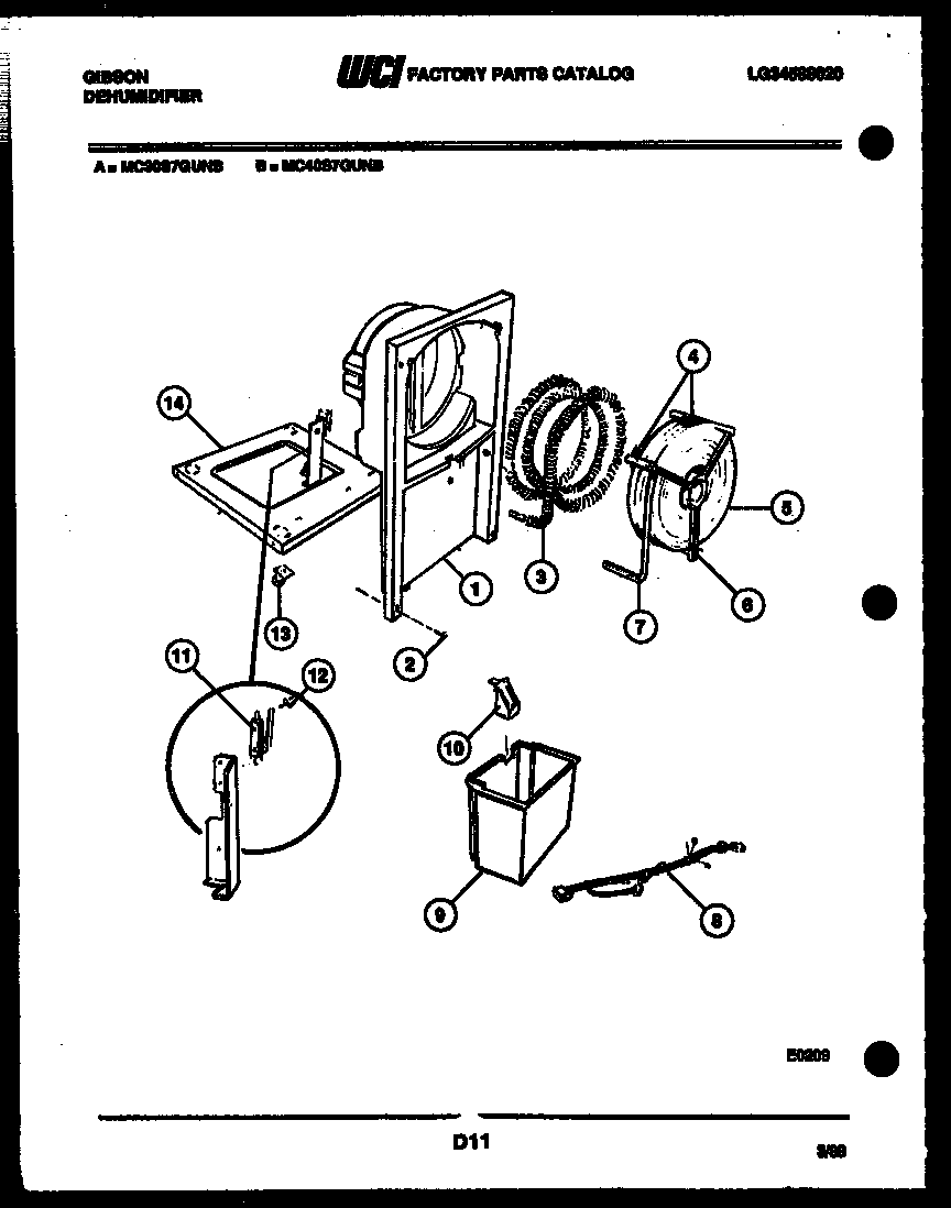 WATER AND CONDENSING PARTS