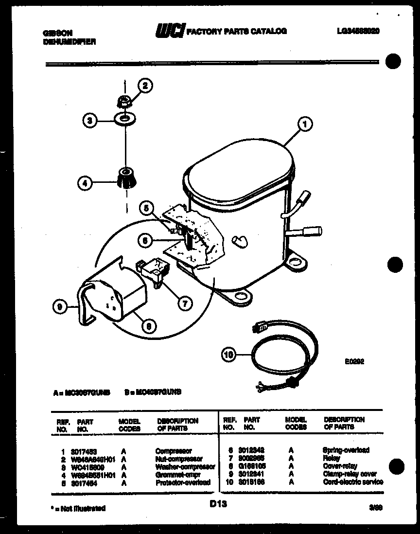 COMPRESSOR PARTS