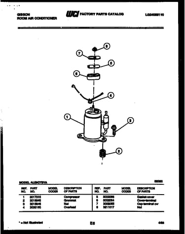 Compressor parts