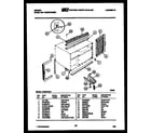 Gibson AL08C7EVA cabinet and installation parts diagram