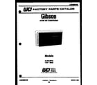 Gibson AL06A4EVA cover page diagram