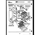 Gibson RD15F1WU2B cabinet parts diagram