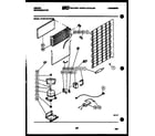 Gibson RD15F1WU2B system and automatic defrost parts diagram