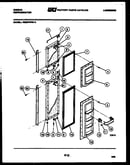 Refrigerator door parts