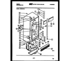 Gibson RS22F8WS1A cabinet parts diagram