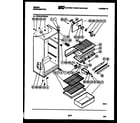 Gibson RD12F3WR2A cabinet parts diagram