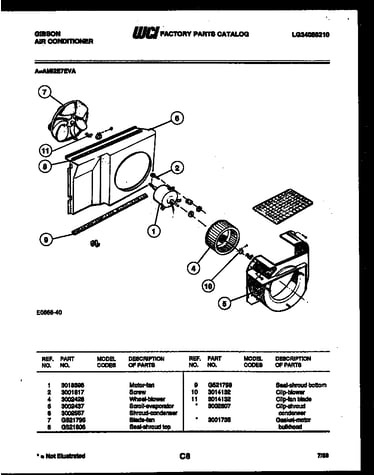 Air handling parts