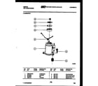 Gibson AM12E7EVA compressor parts diagram